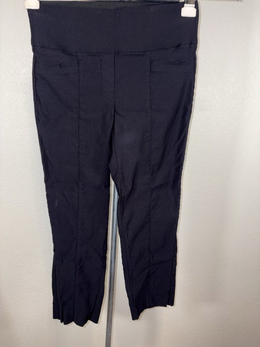Apt. 9 BRYNN Straight leg  Dress Pants Women 2 26X22 Elastic Waist Pull On